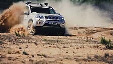 &bdquo;Nissan X-Trail&ldquo; Pabradės poligone