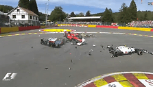 Sąmy&scaron;is pirmame Belgijos GP lenktynių rate