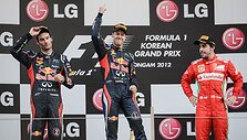 &bdquo;Formulės-1&ldquo; Korėjos Didžiojo Prizo lenktynių akimirka
