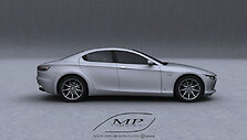&bdquo;MP Car Design&ldquo; sukurtas &bdquo;Alfa Romeo Orazio Satta&ldquo; kupė automobilis