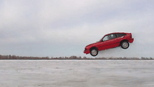 Laimio &scaron;uolis &bdquo;Honda CRX&ldquo; automobiliu