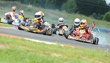 2012-ųjų Lietuvos kartingo čempionato varžybų akimirka