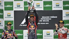 &bdquo;Formulės-1&ldquo; Brazilijos GP lenktynių akimirka