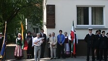 Atminimo lenta J. Vanagaičiui