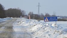 Perspėjimas vykstantiems į Rusnę. 