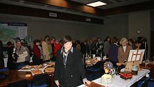 Rankdarbių parodą surengė savivaldybėje dirbančios moterys. 