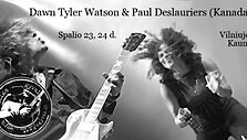 Dawn Tyler Watson ir Paul Deslauriers