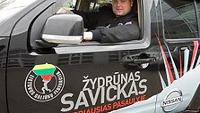&bdquo;Nissan Pathfinder&ldquo; &ndash; naujasis Žydrūno Savicko automobilis