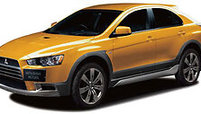 Ruo&scaron;iamas padidinto pravažumo &bdquo;Mitsubishi Lancer Sportback X&ldquo;?