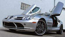 Patobulintas &bdquo;Mercedes-Benz SLR McLaren 722&ldquo; &ndash; i&scaron;tro&scaron;kusiems galios