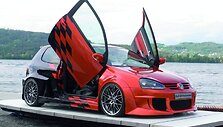 Paslaptingas &bdquo;Volkswagen GTI Performance&ldquo; koncepcinis modelis