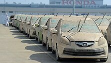 Potvynio sugadinti &bdquo;Honda&ldquo; automobiliai bus sunaikinti