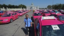 Taksi automobiliai Bankoke