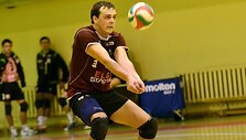 Tinklinio rungtynių akimirka
