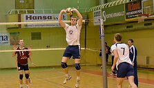 Tinklinio rungtynių akimirka