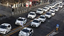 Taksi vairuotojų streikas Italijoje