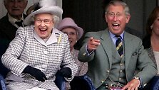 Didžiosios Britanijos karalienė Elizabeth II ir Edinburgo hercogas Philippe'as