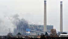 Gaisras Tilberio elektrinėje
