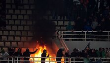 Riau&scaron;ės Atėnų olimpiniame stadione