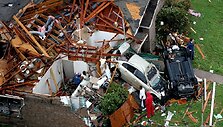 Tornado padariniai