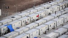 Sirijos pabėgėlių stovykla Turkijoje