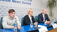Dmitrijus Leopoldas, Simona Krupeckaitė ir Romualdas Bakutis