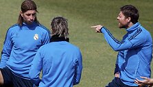 Madrido &bdquo;Real&ldquo; futbolininkų treniruotė