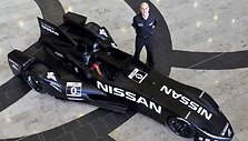 &Scaron;kotų lenktynininkas Marino Franchitti prie &bdquo;Nissan DeltaWing&ldquo;