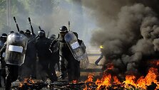 Ispanijos riau&scaron;ių policija