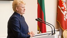 Lietuvos prezidentė Dalia Grybauskaitė