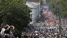 Minia protestuotojų Maskvoje