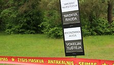 Juosta aptverta aik&scaron;telė 