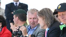 Seimo Nacionalinio saugumo ir gynybos komiteto pirmininkas Arvydas Anu&scaron;auskas ir jo pavaduotojas Vytautas Bogužis