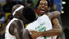 Nigerijos krep&scaron;ininkai džiaugiasi pergale
