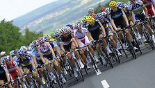 &bdquo;Tour de France&ldquo; lenktynių akimirka