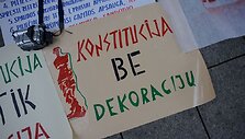 Teatralizuotos akcijos akimirka