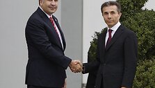 Michailas Saaka&scaron;vilis ir Bidzina Ivani&scaron;vilis