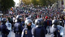 Protestuotojai Madride