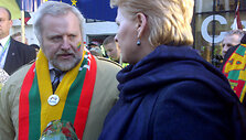 Dalia Grybauskaitė Briuselyje susitiko su ūkininkais