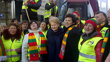 Dalia Grybauskaitė Briuselyje susitiko su ūkininkais