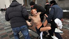 &bdquo;Femen&ldquo; aktyvisčių protestas