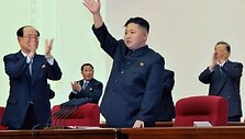&Scaron;iaurės Korėjos lyderis Kim Jong-Unas