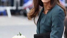 Kembridžo hercogienė Catherine per vizitą Leičesteryje