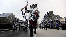 Vikingų festivalio akimirka