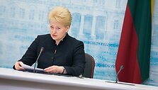 Lietuvos prezidentė Dalia Grybauskaitė