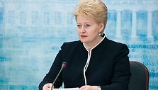 Prezidentė Dalia Grybauskaitė (2013 m. vasario 6 d.)