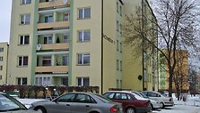 Augustave po renovacijos namai dažomi įvairiomis spalvomis
