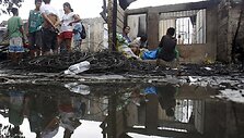 Gaisro Filipinuose padariniai 