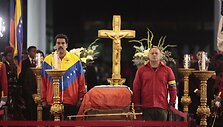 Atsisveikinimas su Hugo Chavezu