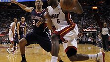 Devinas Harris ir Lebronas Jamesas